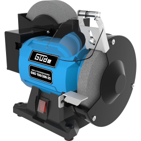 Molinillo seco y húmedo Güde GNS 150/200 de 250 W con carcasa metálica azul