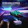 Bomaker 200 Ansi Lumens Mini WiFi Projector 1080p Wireless Screen Mirroring-C9
