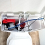 Iseo toilet cistern with low sink