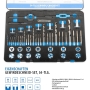 M3-M12 HSS tap set for internal and external threads, high speed steel tap set