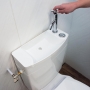 Iseo toilet cistern with low sink