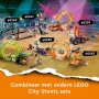 LEGO City Stuntz Double Loop Stunt Arena Bauset mit Stuntmotor, Monstertruck und Rampe