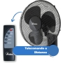 ARDES ventilador de pared con 3 aspas giratorias