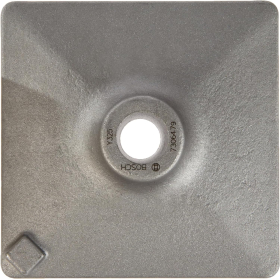 Трамбовочная плита Bosch Professional 1, уплотнение грунта и гравия, 150 x 150 мм