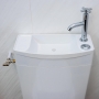 Iseo toilet cistern with low sink