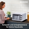 Horno para hornear y tostar SEVERIN. Potencia 1500 W y temperatura de 100 a 230 °C