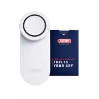 ABUS Loxeris One Smart Door Lock, App Control, White