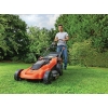 BLACK+DECKER cordless lawn mower, 36 V with 2 batteries 36 V 2 Ah, 7 height adjustable from 38 to 100 mm