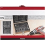 kwb 106300 drill/nut set 67 pcs