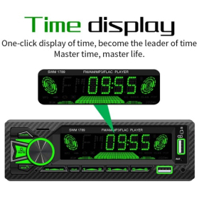 Car radio SWM-1789 Bluetooth 5.1 MP3 player with remote control
