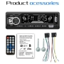 Autoradio SWM-1789 Bluetooth 5.1 MP3-Player mit Fernbedienung