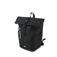 Stylischer Rucksack mit Laptopfach, schwarz