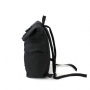 Stylish backpack with laptop compartment, black