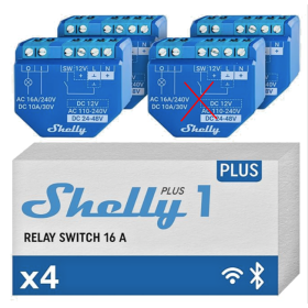 Shelly Plus 1 | WiFi Bluetooth Smart Relay Switch | Heimautomatisierung 