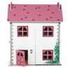 Playtive wooden dollhouse »Cabinet«, three floors, foldable