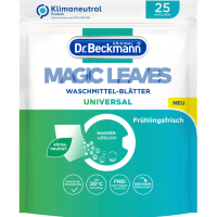 MAGIC LEAVES Waschpulver hinterlässt Universal Dr. Beckmann 25 Stück