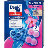 Toilettenblock Denkmit Flowers, 2 Stk