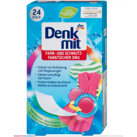 Denkmit color protection cloths, 24 pieces.