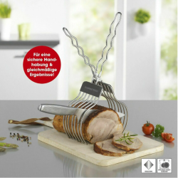 GOURMETmaxx cutting device - stainless steel