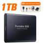 1 TB tragbare SSD USB 3.0/Typ-C-Festplatte für Laptop/Desktop/Mac/Telefon