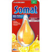Освежитель воздуха для посудомоечной машины Somat Deo Duo-Pearls Lemon & Orange, Германия