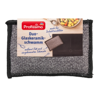 Губка для склокерамічних та індукційних плит бренду DM Profissimo duo glass ceramic sponge, 1 шт