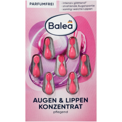 Concentrado Balea para ojos y labios, 7 piezas, Alemania