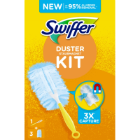 Magnetic brush for dust collection Swiffer Duster, Pipidastr with 3 interchangeable attachments