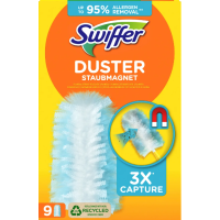 Swiffer Duster replacement attachments, replacement dust magnet block, 9 pcs