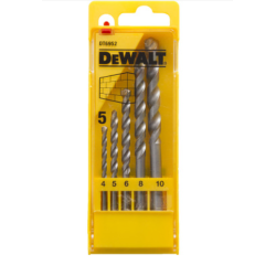 DeWalt masonry drill set 5 pieces DT6952-QZ