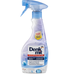 Ambientador higiénico, neutralizador de olores y suavizante de arrugas en la ropa Denkmit 3 en 1, 500 ml