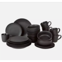 ERnesto cookware set, 24 pieces (black)