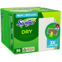 Replacement dry cloths for Swiffer dry mop, 36 pieces