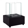 Chimenea de etanol de mesa qlima cuadrada