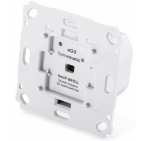 Actuador de persiana enrollable Homematic IP para interruptor de marca IP20 controlable mediante app 500 VA