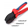 Juego de herramientas PowMr MC4D-7 para engarzar MC4 (2,5 - 6,0 mm2) LY-2546B