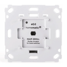 Actuador de persiana enrollable Homematic IP para interruptor de marca IP20 controlable mediante app 500 VA