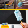 Magnetic brush for dust collection Swiffer Duster, Pipidastr with 3 interchangeable attachments