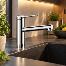 Змішувач для кухні hansgrohe Zesis M33 хром