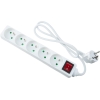 Expert Line extension cable for 5 sockets with switch