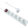 Expert Line extension cable for 5 sockets with switch