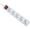 Expert Line extension cable for 5 sockets with switch