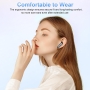 xinwld Waterproof Wireless Bluetooth 5.3 Headphones: 40 Hours Playtime, ENC Noise Cancellation