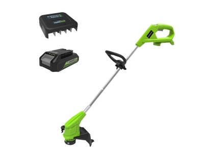 Greenworks G24LT25K2 trimmer in test – easy garden care