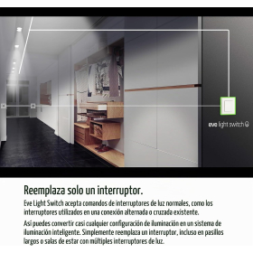 Умный настенный выключатель Eve Light Switch для Apple HomeKit