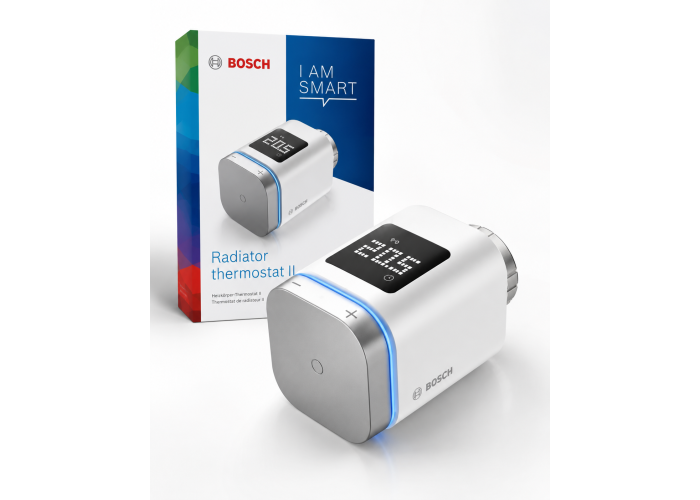 Bosch Smart Home Heizkörperthermostat II, flexibel & kompatibel Bosch Smart Home Heizkörperthermostat II, flexibel & kompatibel