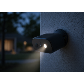 ABUS WLAN Akku Cam – Kabellos, Nachtsicht in Farbe, App-Zugriff, Alarm