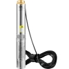 Submersible well pump VEVOR 105 l/min stainless steel, water pump depth 62 m