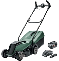 Bosch Home and Garden cordless lawn mower, light green, design 2019