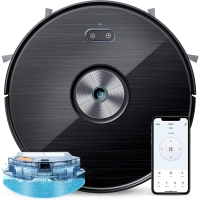 Hosome ultra-thin robot vacuum cleaner: 1900Pa suction power, 300ml water tank, 6 cleaning modes, APP automatic charging, remote control and voice control